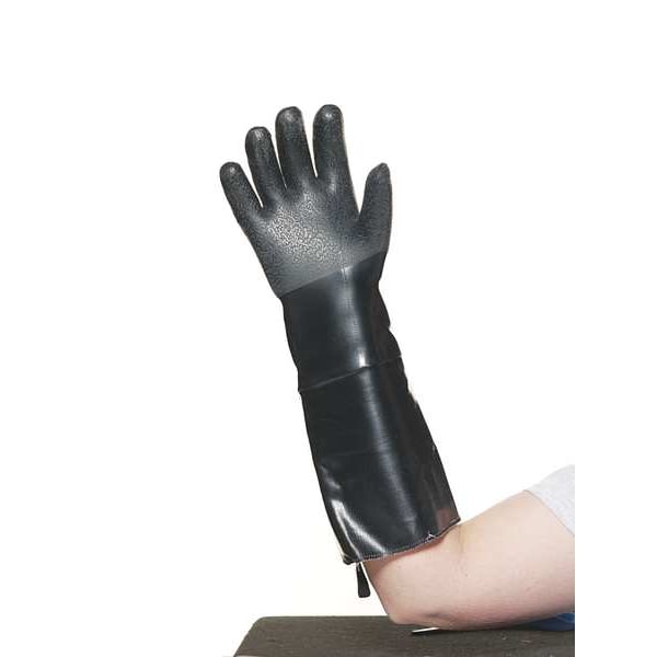 Guantes de neopreno resistentes a químicos Ansell de 26", 10, 1 par - 19-026