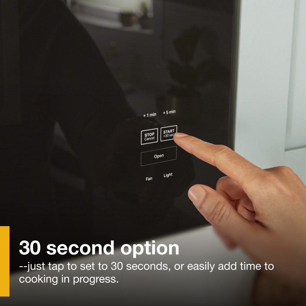Microondas Empotrado Whirlpool de 1.1 pies cúbicos y 30 pulgadas con Cocina con Sensor (Blanco)