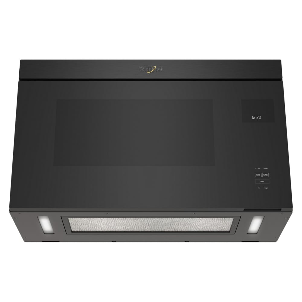 Microondas Empotrado de Diseño con 1.1 pies cúbicos y 30 pulgadas con Función de Cocina con Sensor (Negro Acero Inoxidable)