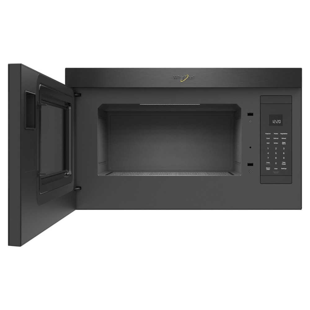 Microondas Empotrado de Diseño con 1.1 pies cúbicos y 30 pulgadas con Función de Cocina con Sensor (Negro Acero Inoxidable)