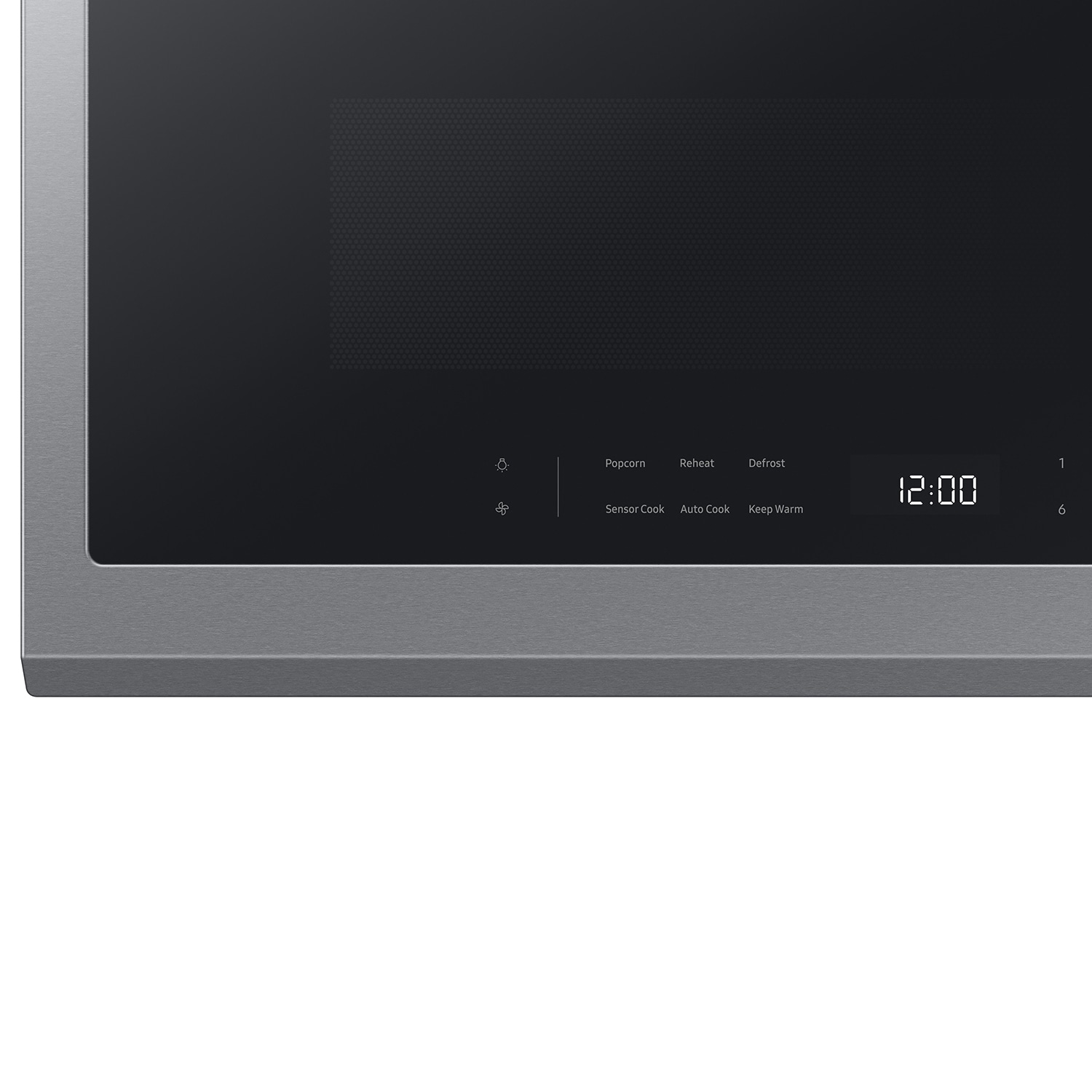 Microondas de Sobremesa Samsung de 2.1 pies cúbicos y 29.87 pulgadas con Cocina con Sensor (Acero inoxidable) ME21DG6300SR