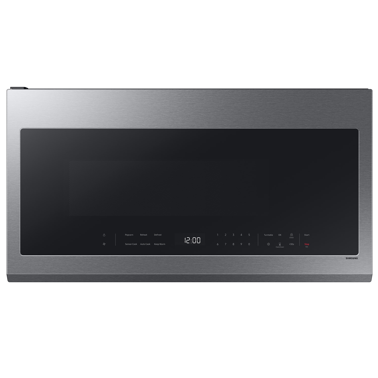 Microondas de Sobremesa Samsung de 2.1 pies cúbicos y 29.87 pulgadas con Cocina con Sensor (Acero inoxidable) ME21DG6300SR