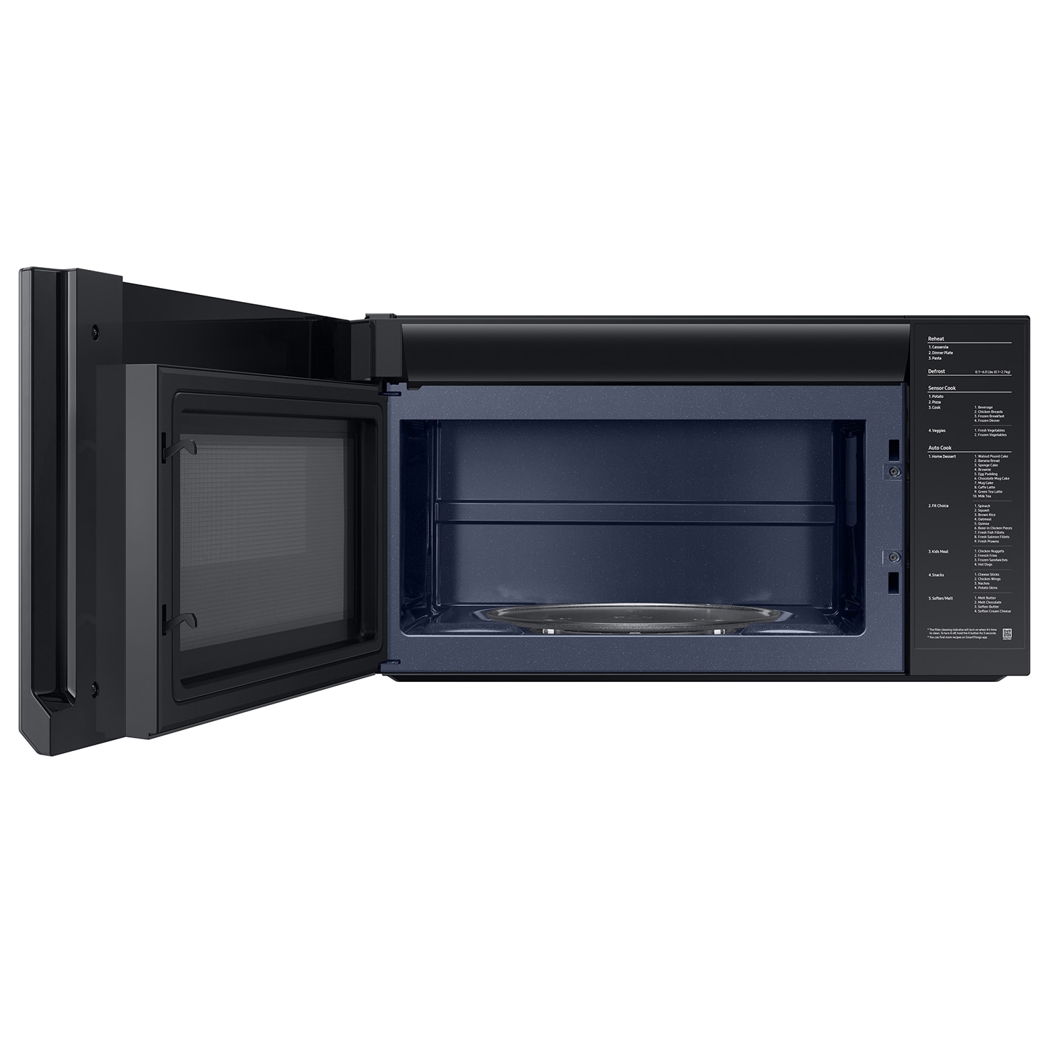 Microondas de Sobremesa Samsung de 2.1 pies cúbicos y 29.87 pulgadas con Cocina con Sensor (Acero inoxidable) ME21DG6300SR