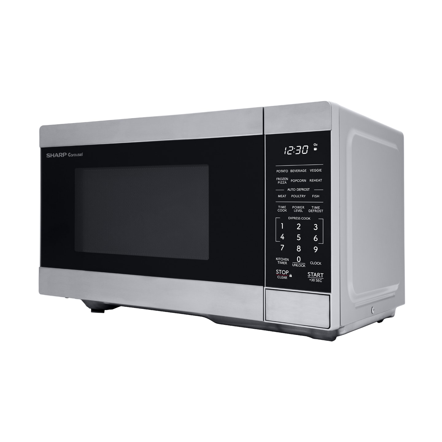 Microondas de Countertop de 0.9 pies cúbicos (menos de 1.5 pies cúbicos) y 900 Watts en Acero Inoxidable