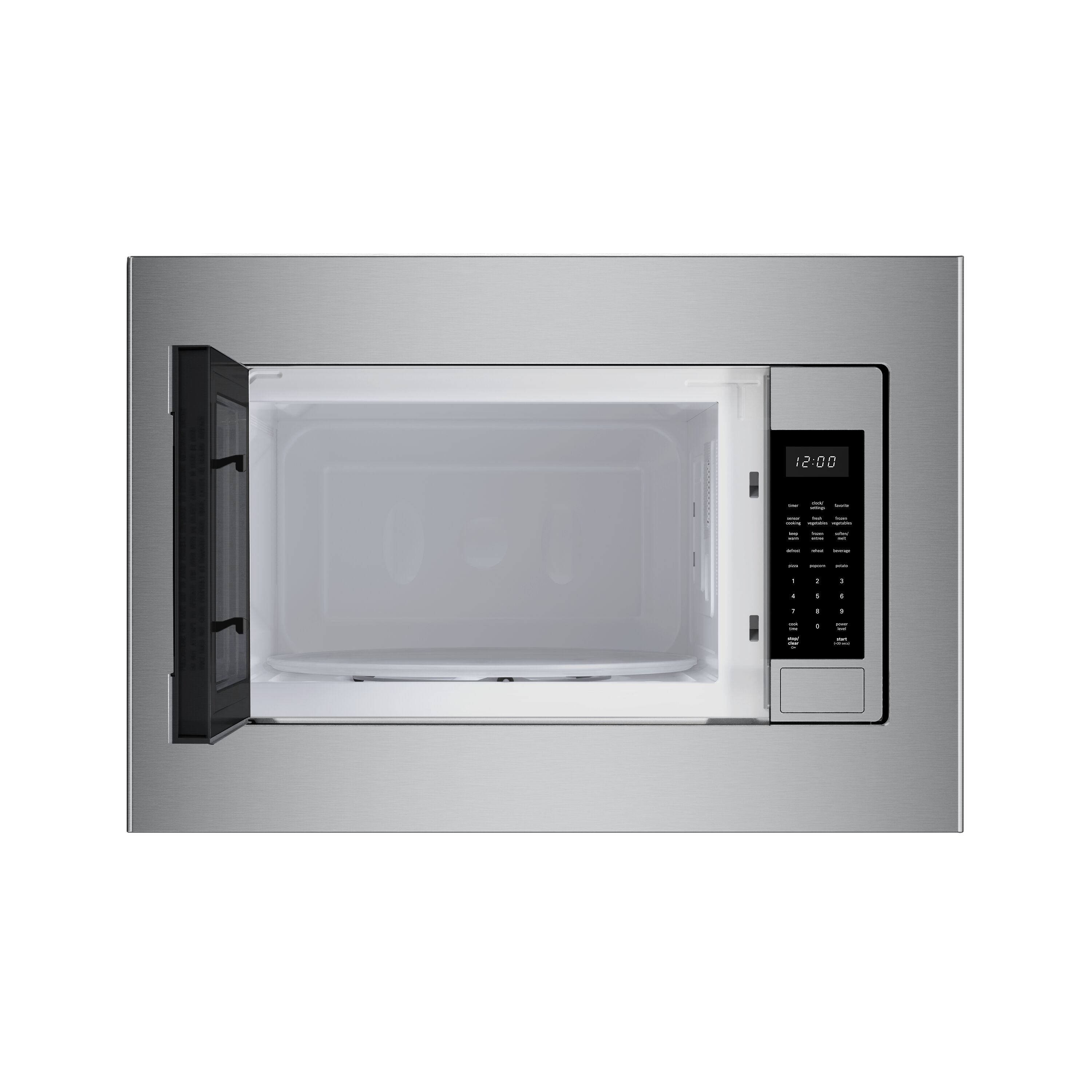 Microondas Empotrado de Acero Inoxidable Bosch Serie 300 de 2.1 pies cúbicos y 1000 watts - 24.37 pulgadas