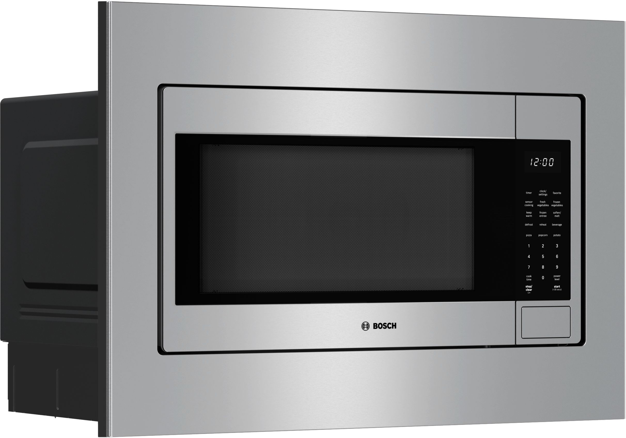 Microondas Empotrado de Acero Inoxidable Bosch Serie 300 de 2.1 pies cúbicos y 1000 watts - 24.37 pulgadas