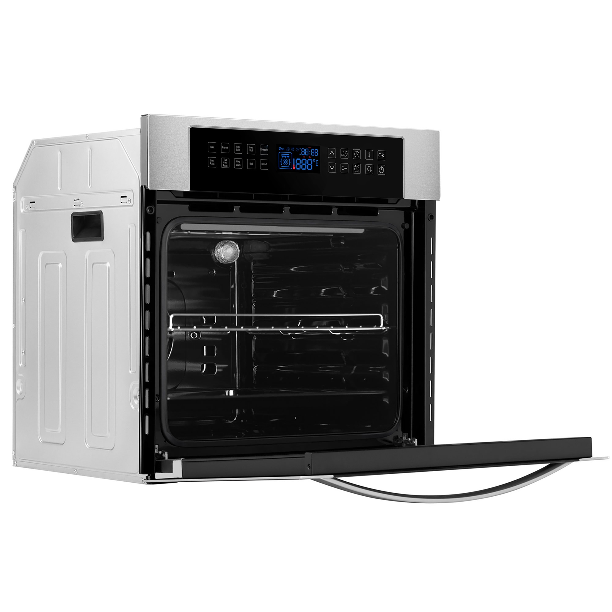 Horno de Pared Eléctrico de 24 pulgadas con Ventilador Individual (Acero Inoxidable) EPV-24WOC02
