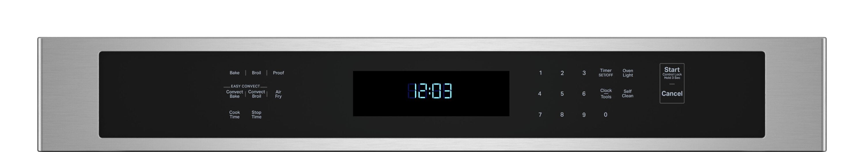 Horno de Pared Eléctrico de 30 pulgadas KitchenAid con Freidora de Aire de Ventilador Único y Autolimpieza (Acero Inoxidable con Acabado PrintShield) KOES530PPS