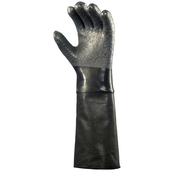 Guantes resistentes a químicos de 18" Ansell, Neopreno, 10, 1 par - 19-024