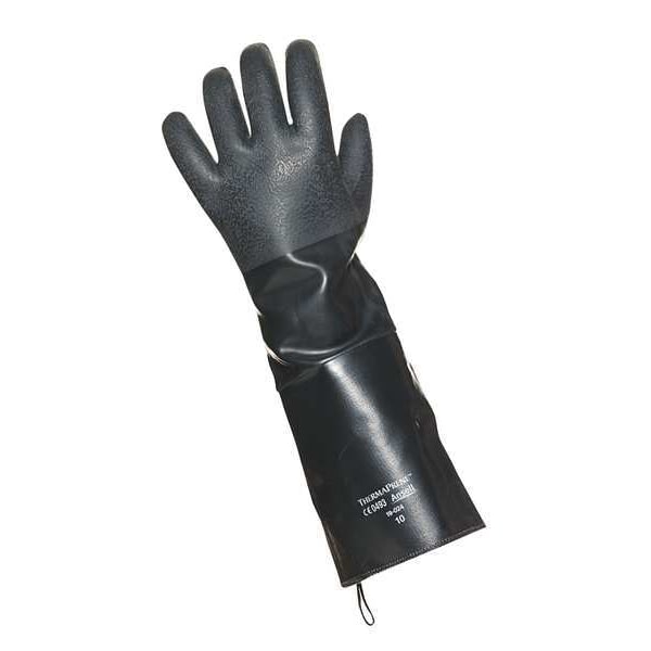 Guantes resistentes a químicos de 18" Ansell, Neopreno, 10, 1 par - 19-024
