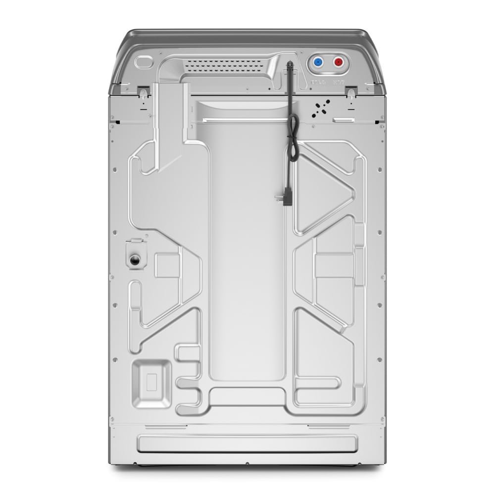 Lavadora de carga superior Whirlpool inteligente con capacidad para 5.3 pies cúbicos, eficiencia alta con agitador e impulsor Smart Compatible (sombra de cromo) CERTIFICADO ENERGY STAR WTW8127LC