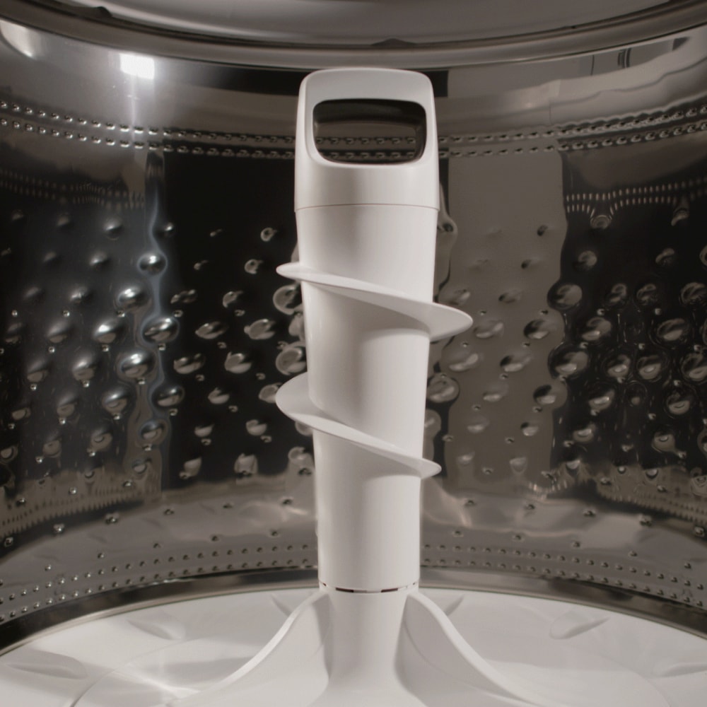 Lavadora de carga superior Whirlpool inteligente con capacidad para 5.3 pies cúbicos, eficiencia alta con agitador e impulsor Smart Compatible (sombra de cromo) CERTIFICADO ENERGY STAR WTW8127LC