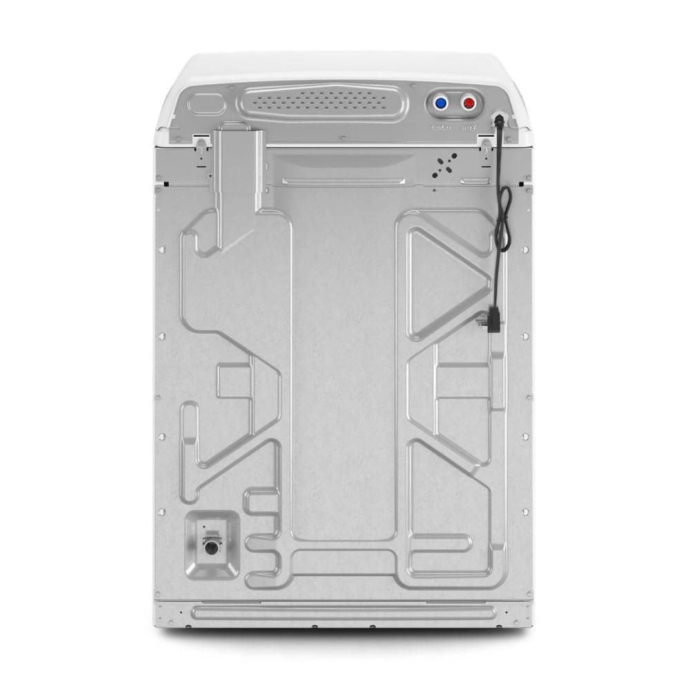 Lavadora de carga superior con agitador y agitador removible de 4.7 pies cúbicos de alta eficiencia Whirlpool Customize Washes 2 en 1 (Blanco) WTW5057LW
