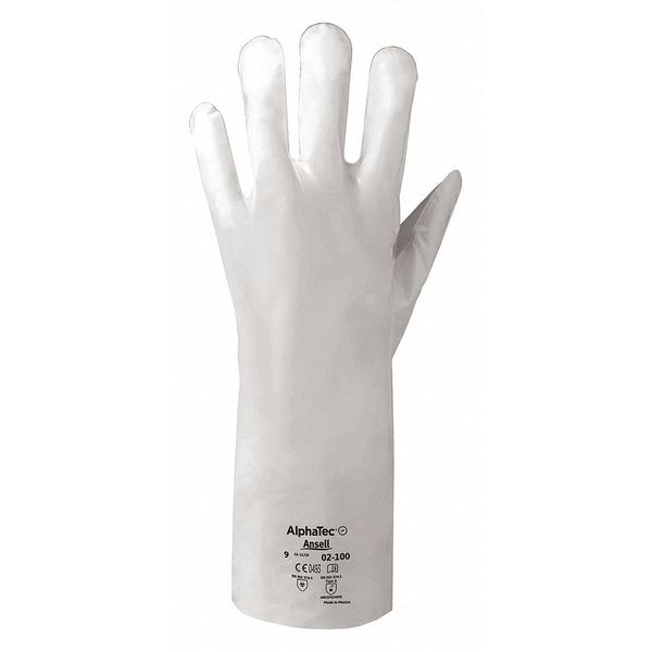 Guantes resistentes a químicos de 15-1/2" Ansell, con película laminada, 9, 1 par - 02-100