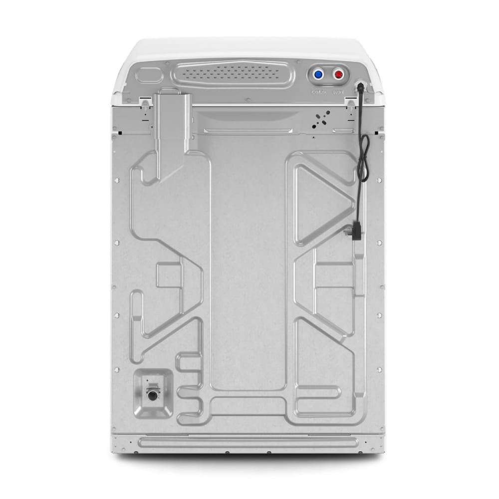 Lavadora de carga superior de alta eficiencia con grifo de agua incorporado de 4.6 pies cúbicos de Whirlpool (blanca) WTW5010LW