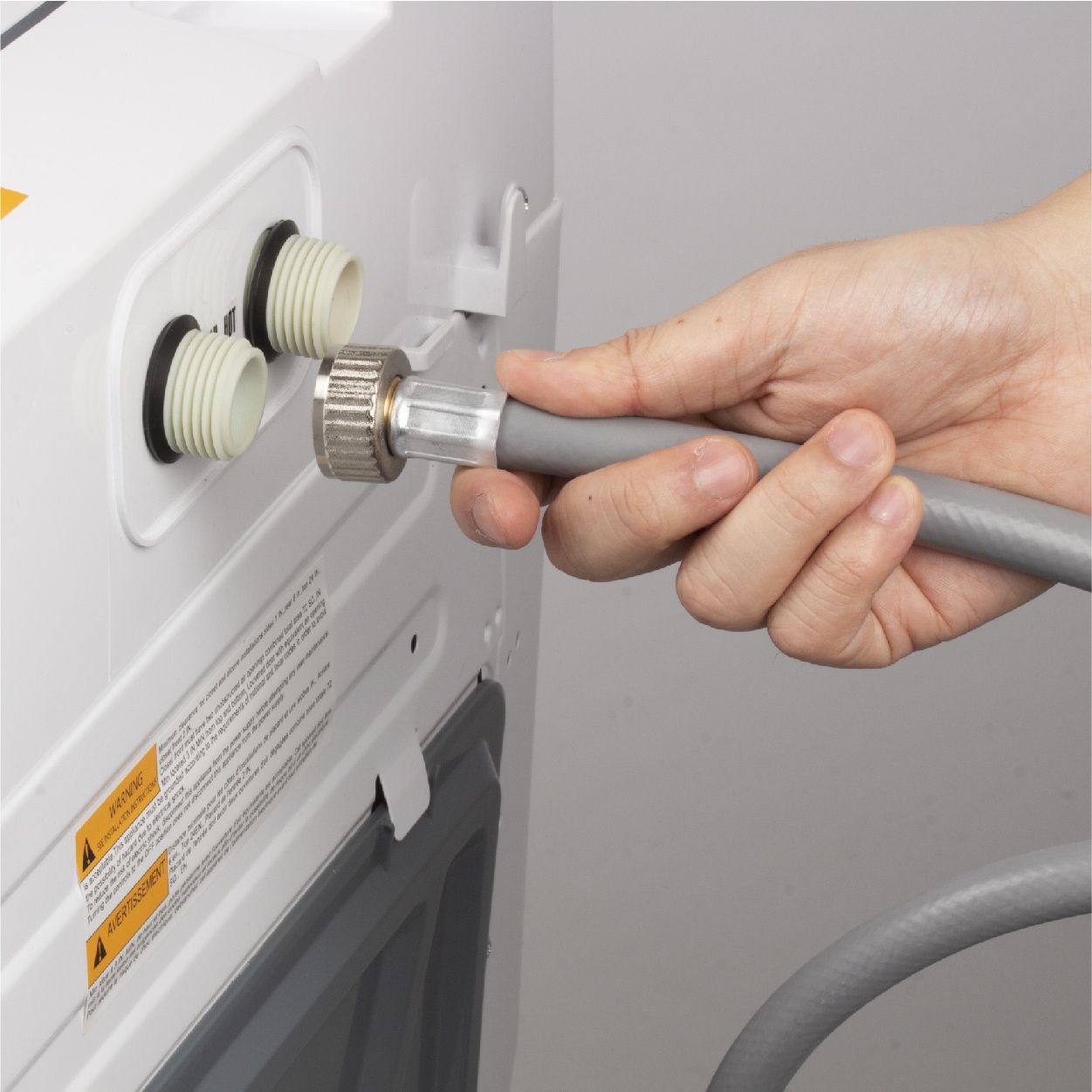 Lavadora portátil de carga superior con impulsor de 3.0 pies cúbicos (Blanco)