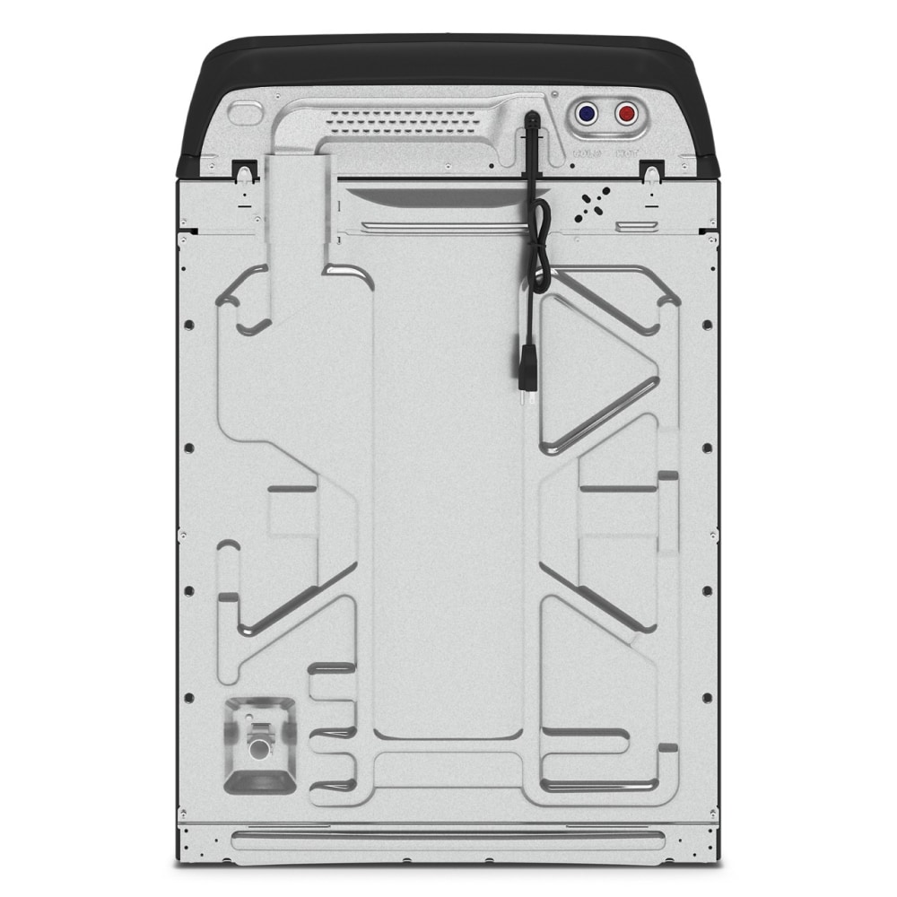 Lavadora de carga superior Maytag Deep Fill Pet Pro de alta eficiencia con agitador de 4.7 pies cúbicos (Negro Volcánico) MVW6500MBK