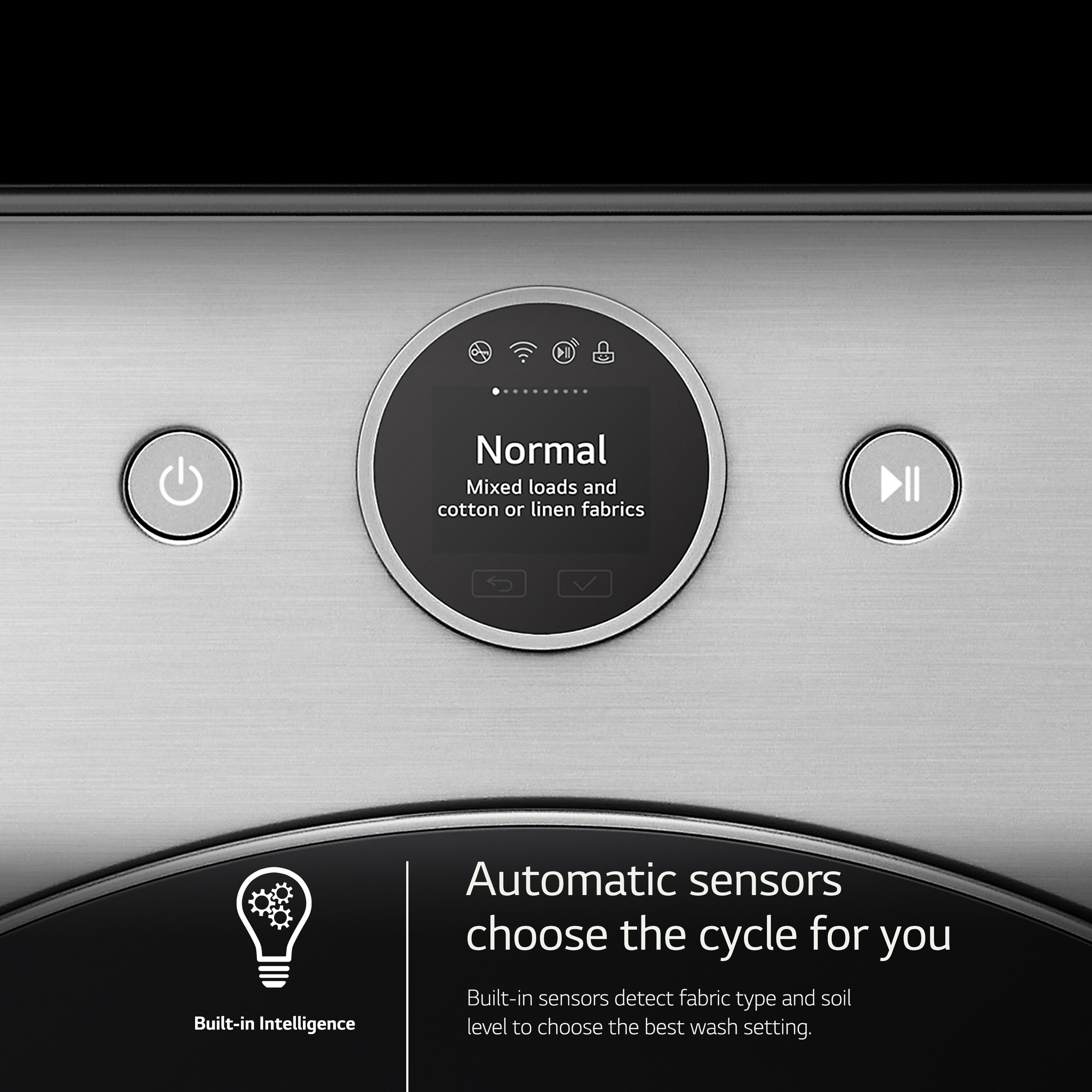 Lavadora de Carga Frontal LG TurboWash 360 4.5 pies cúbicos de Alta Eficiencia Apilable con Ciclo de Vapor Inteligente (Acero Grafito) ENERGY STAR WM5500HVA