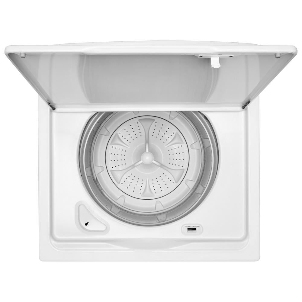Lavadora de carga superior de alta eficiencia con agitador de 3.8 pies cúbicos (Blanca) NTW4519JW