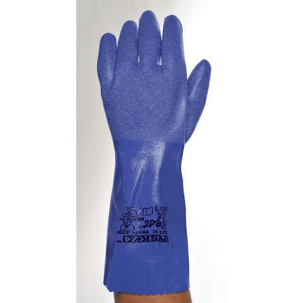 Guantes resistentes a químicos de 14" marca Showa, Nitrilo, talla 9, 1 par - NSK24-09