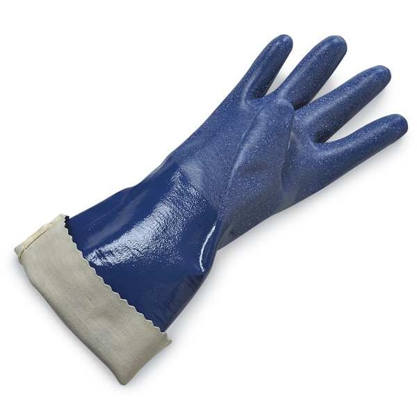 Guantes resistentes a químicos de 14" marca Showa, Nitrilo, talla 9, 1 par - NSK24-09