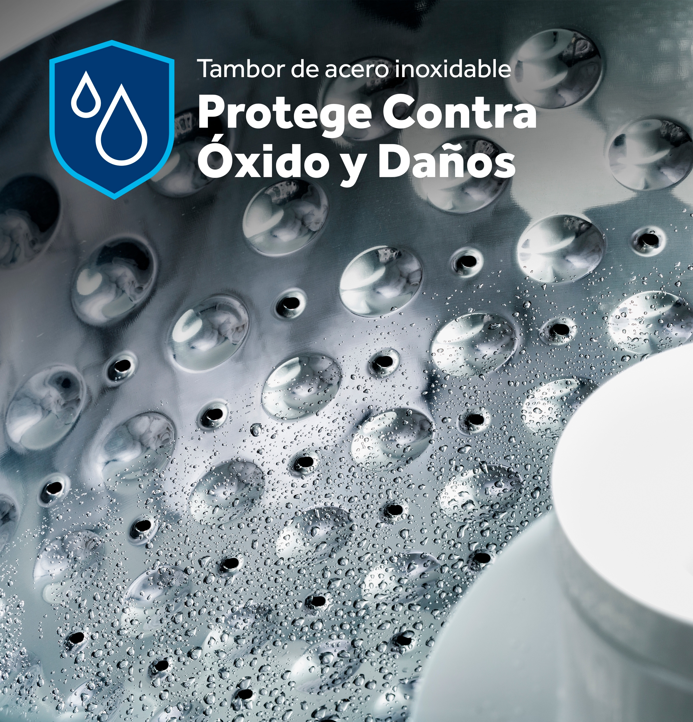Panel de control en español para lavadora de carga superior de alta eficiencia con agitador de 4.5 pies cúbicos (blanco) ETW485ASWWB.