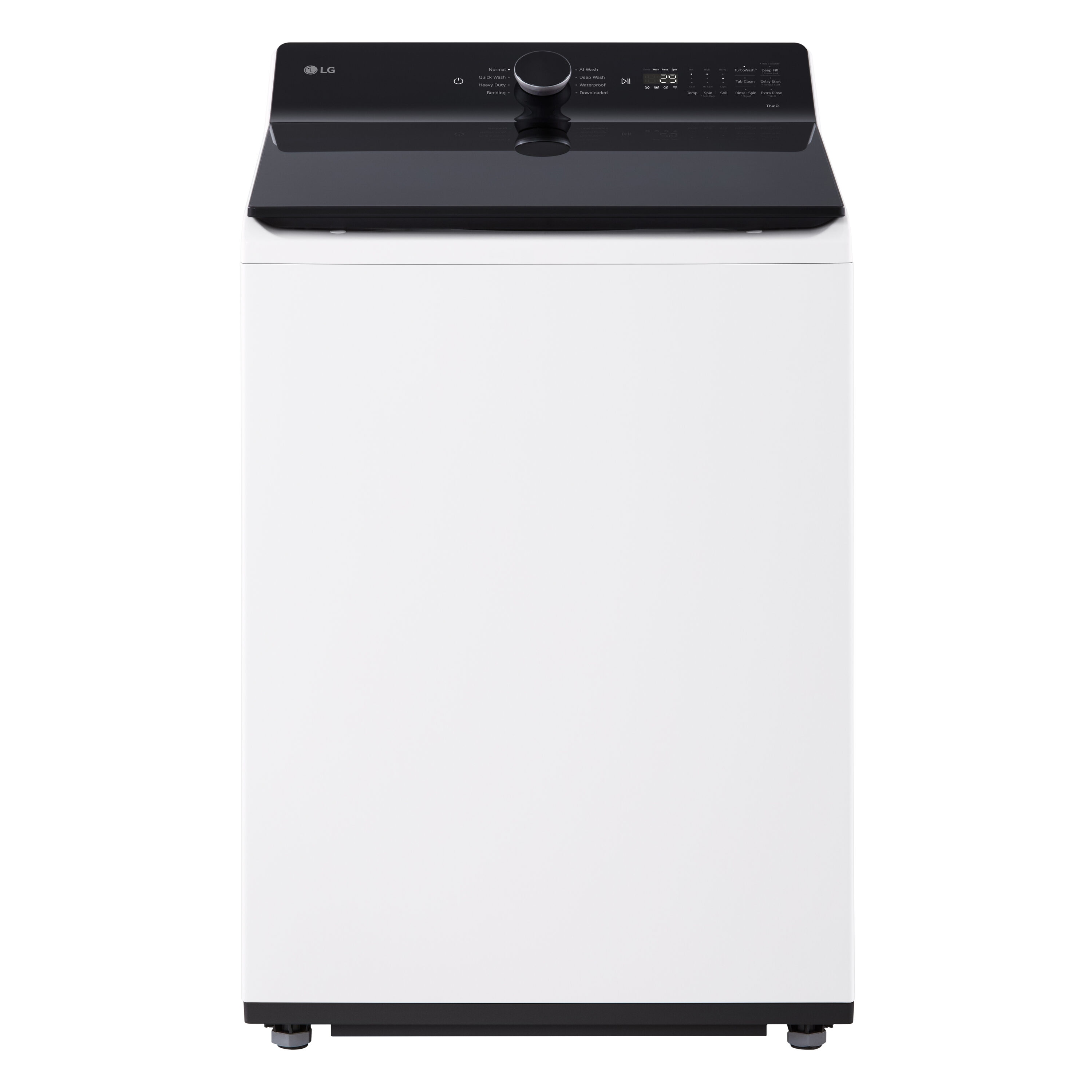 Lavadora de carga superior compatible con tecnología inteligente de impulsor de 5.5 pies cúbicos (Blanco alpino) ENERGY STAR WT8400CW