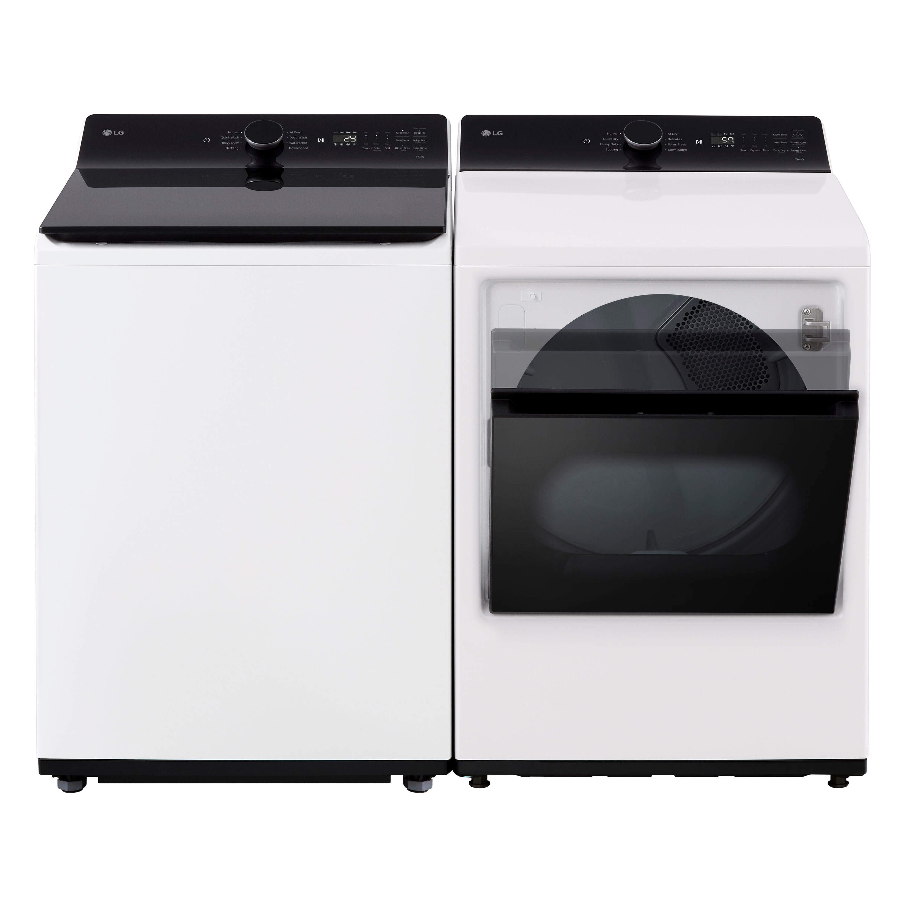 Lavadora de carga superior compatible con tecnología inteligente de impulsor de 5.5 pies cúbicos (Blanco alpino) ENERGY STAR WT8400CW