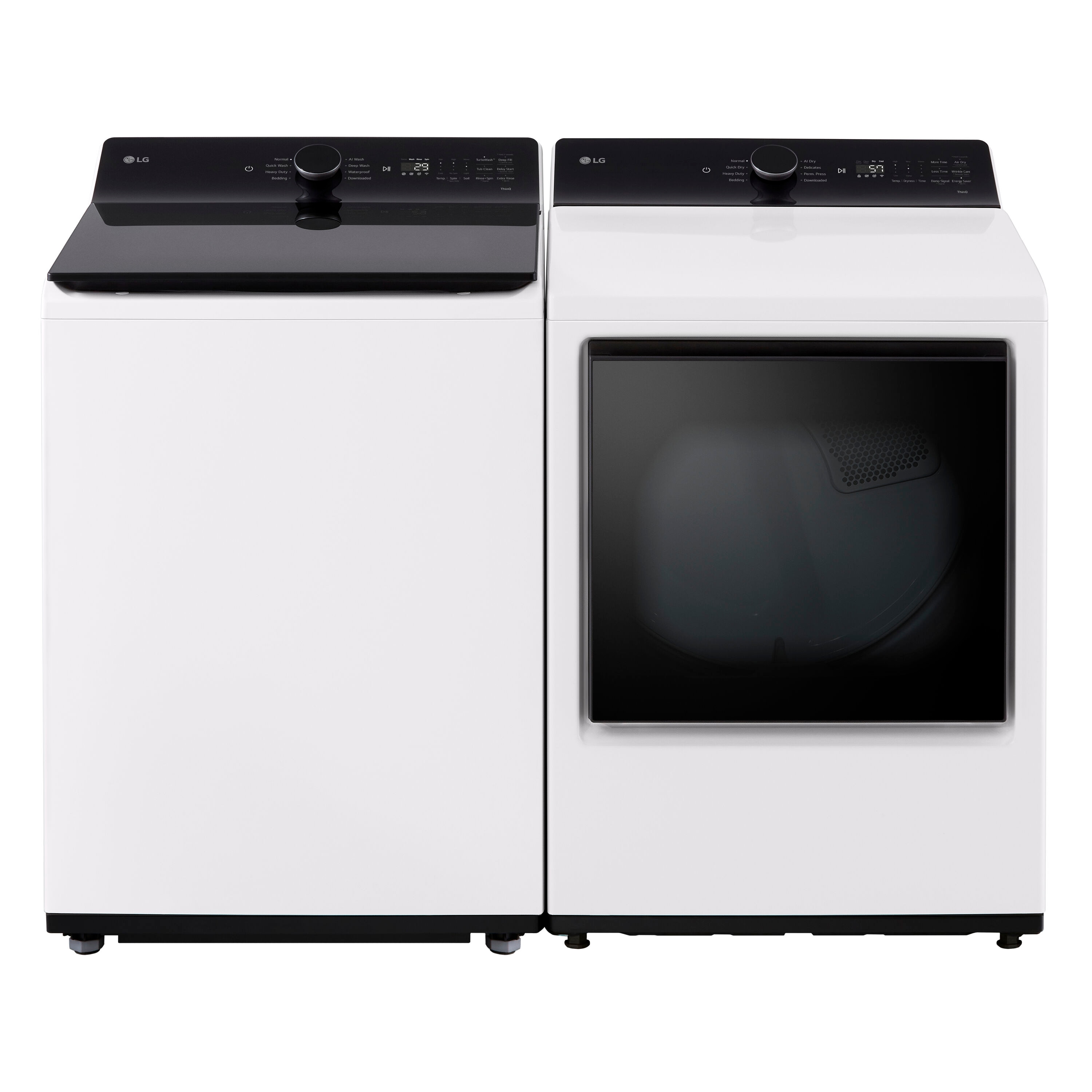 Lavadora de carga superior compatible con tecnología inteligente de impulsor de 5.5 pies cúbicos (Blanco alpino) ENERGY STAR WT8400CW
