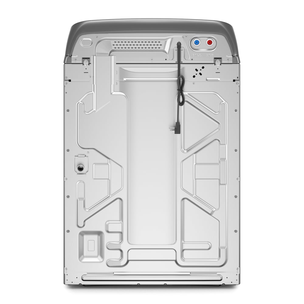 Lavadora de carga superior Maytag de alta eficiencia con agitador inteligente y compatible con tecnología Smart (Slate metálico) 4.7 pies cúbicos MVW6230HC