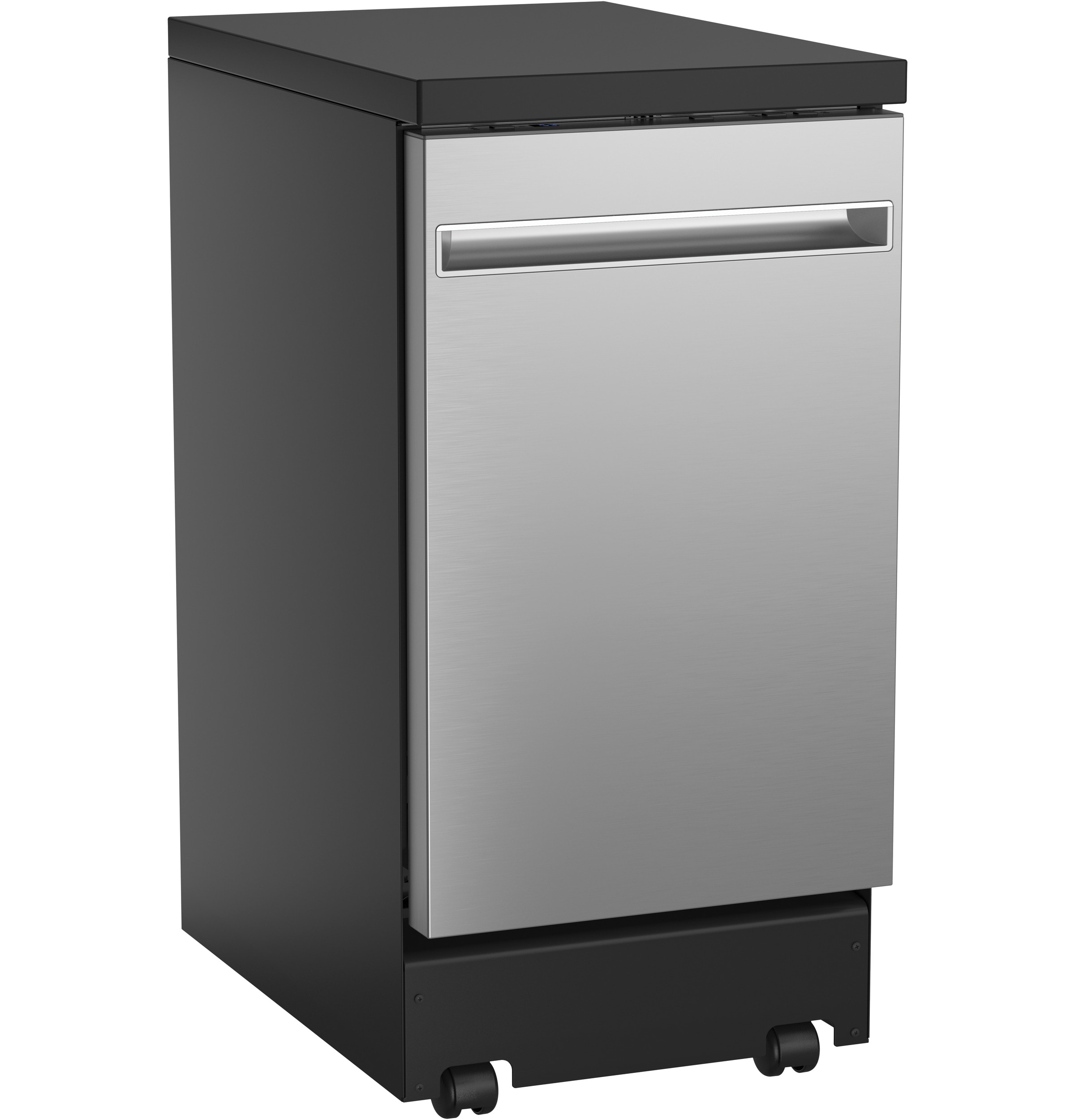 Lavavajillas portátil independiente de 18 pulgadas de acero inoxidable (certificación ENERGY STAR), nivel de sonido estándar de 52 decibeles