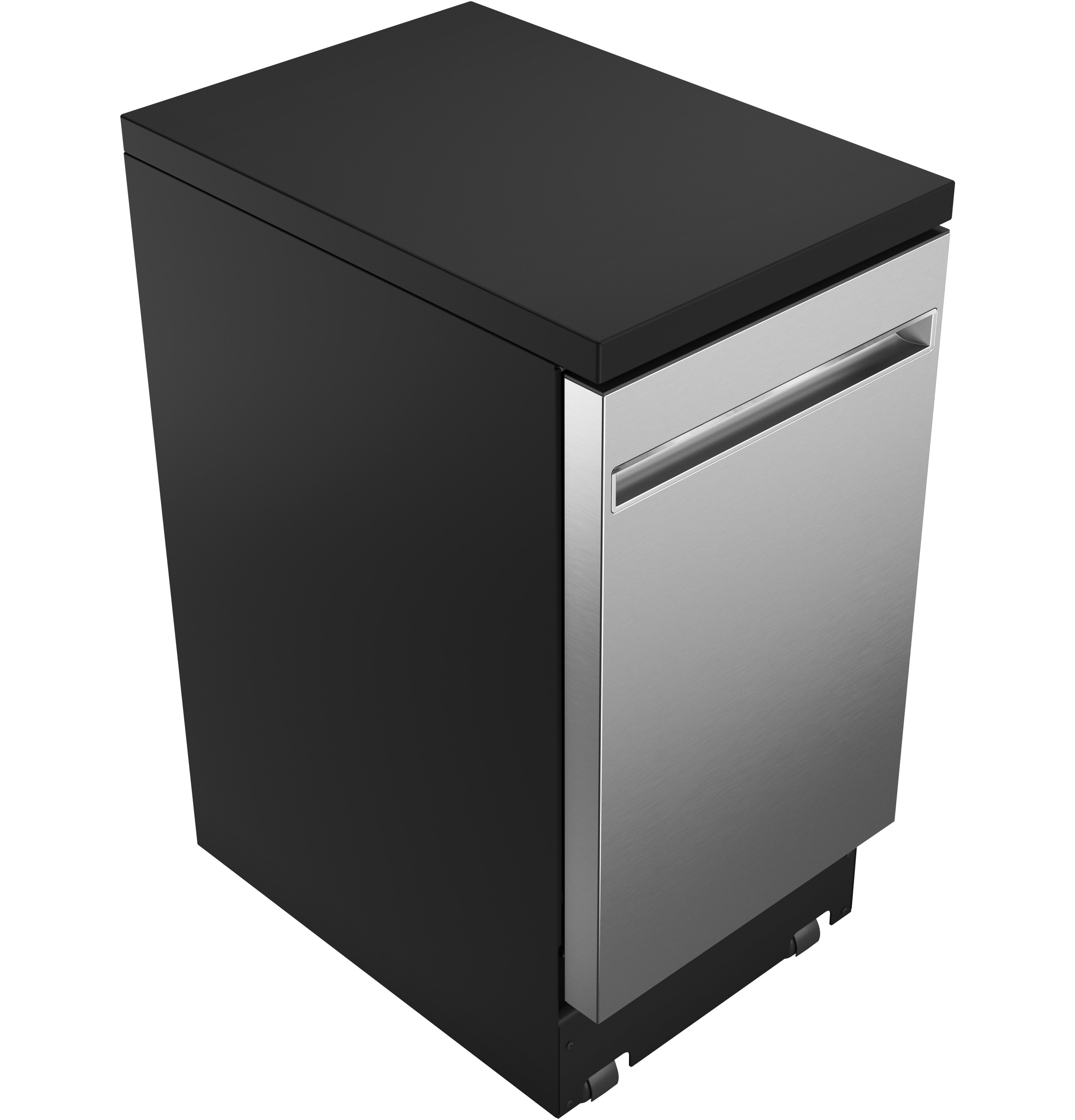 Lavavajillas portátil independiente de 18 pulgadas de acero inoxidable (certificación ENERGY STAR), nivel de sonido estándar de 52 decibeles
