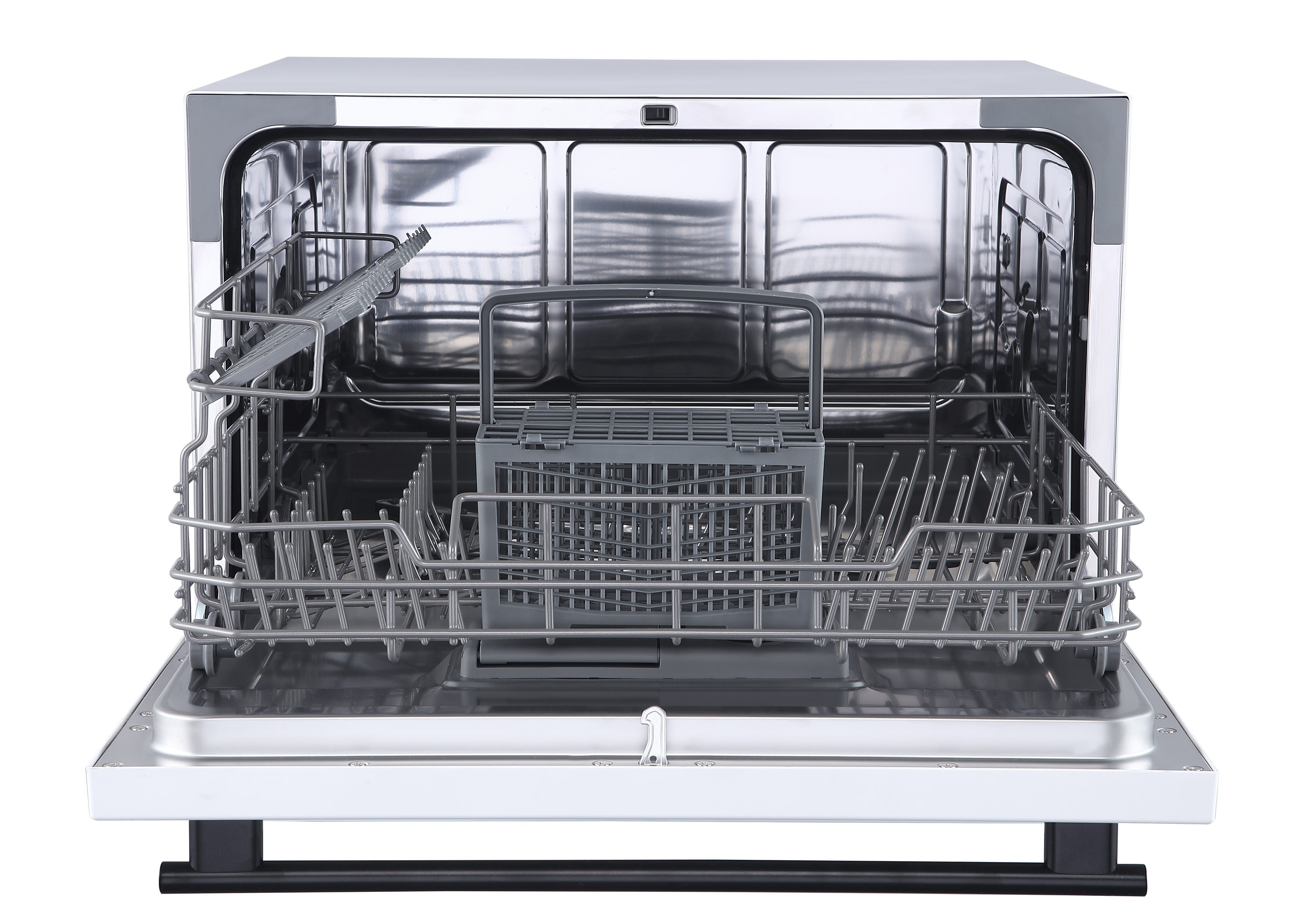 Lavavajillas portátil de mostrador Farberware Professional de 21.8 pulgadas (Blanco) Nivel de ruido estándar FCD06ASWWHC