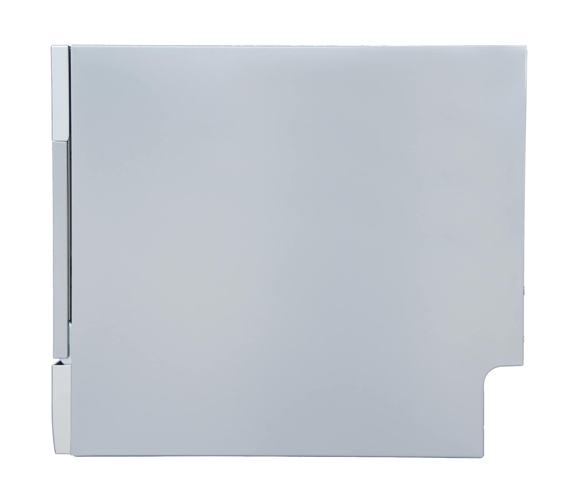 Lavavajillas portátil para encimera de 21.65 pulgadas (aspecto metálico) certificado ENERGY STAR, nivel de sonido estándar de 55 decibeles SD-2224DSB