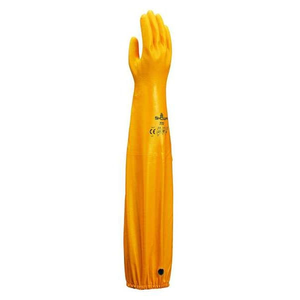 Guantes resistentes a químicos de 26" Showa, Nitrilo, 8, 1 PAR - 772M-08