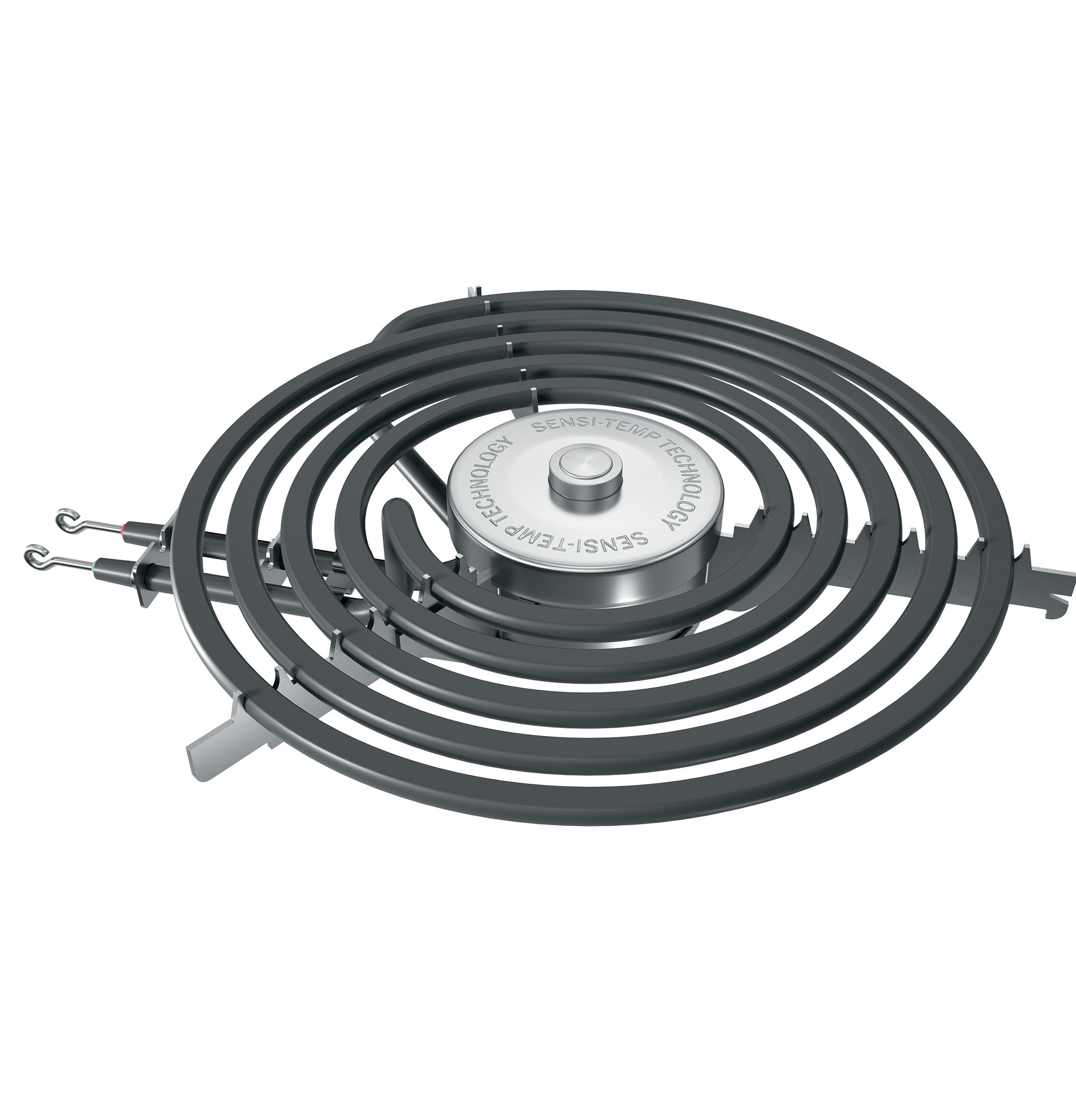 Estufa eléctrica independiente con 4 quemadores y horno de 2.3 pies cúbicos Hotpoint de 20 pulgadas (Blanca) RAS200DMWW