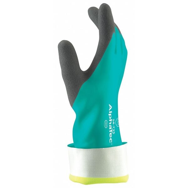 Guantes resistentes a productos químicos Ansell de 14", Nitrilo, 9, 1 par - 58-735