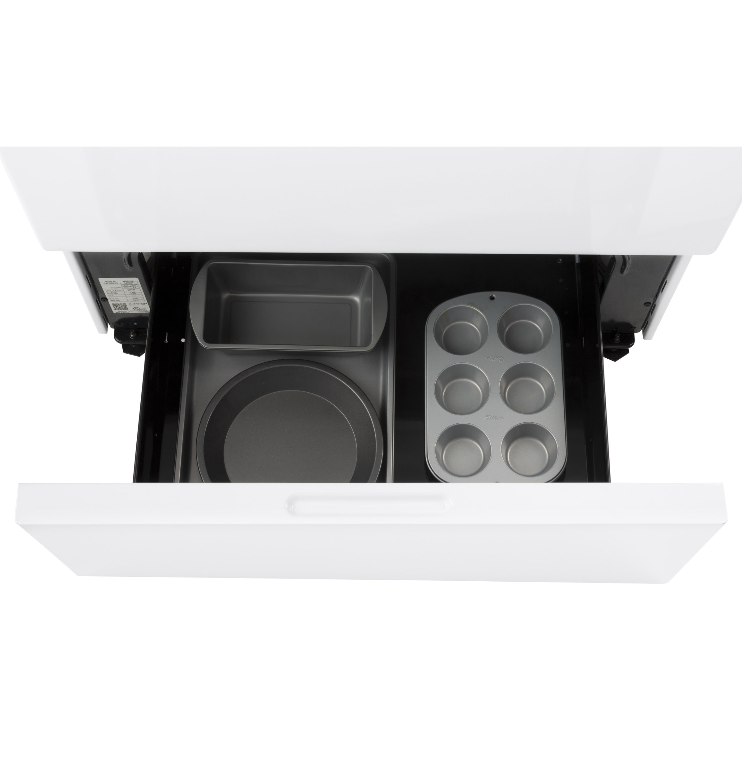 Estufa Eléctrica Independiente de 4 quemadores y 5.0 pies cúbicos Hotpoint de 30 pulgadas (Blanca) RBS360DMWW