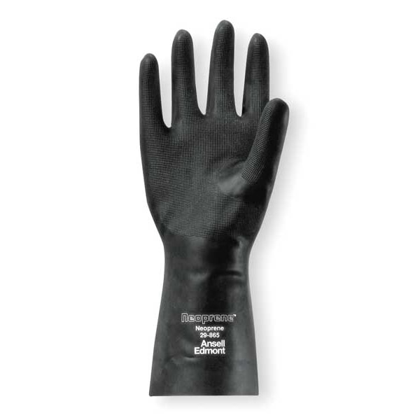 Guantes Resistentes a Químicos Ansell de 13", Neopreno, 9, 1 par - 29-865