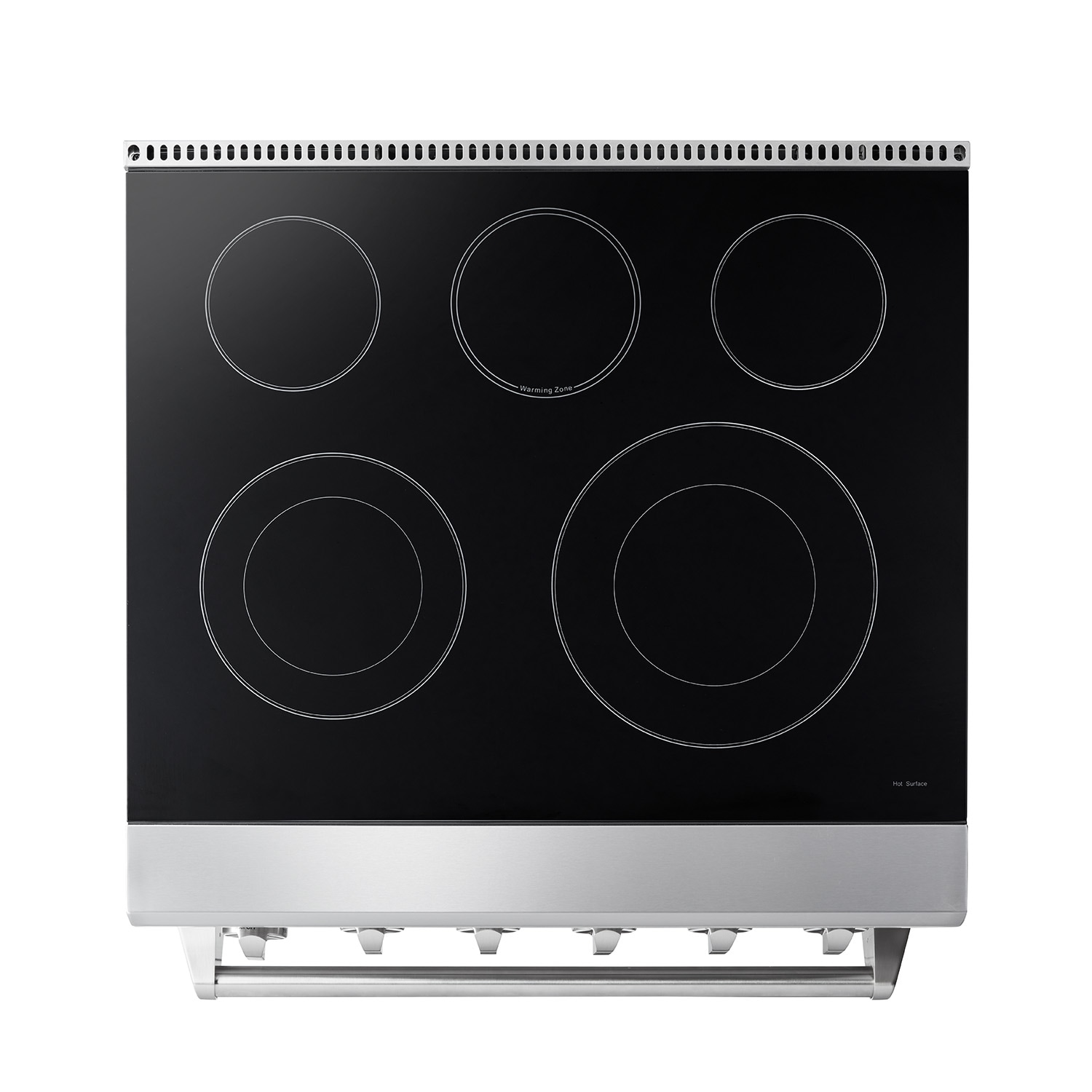 Cocina Eléctrica Independiente de Acero Inoxidable con 5 quemadores y tapa de vidrio de 30 pulgadas de Thor Kitchen