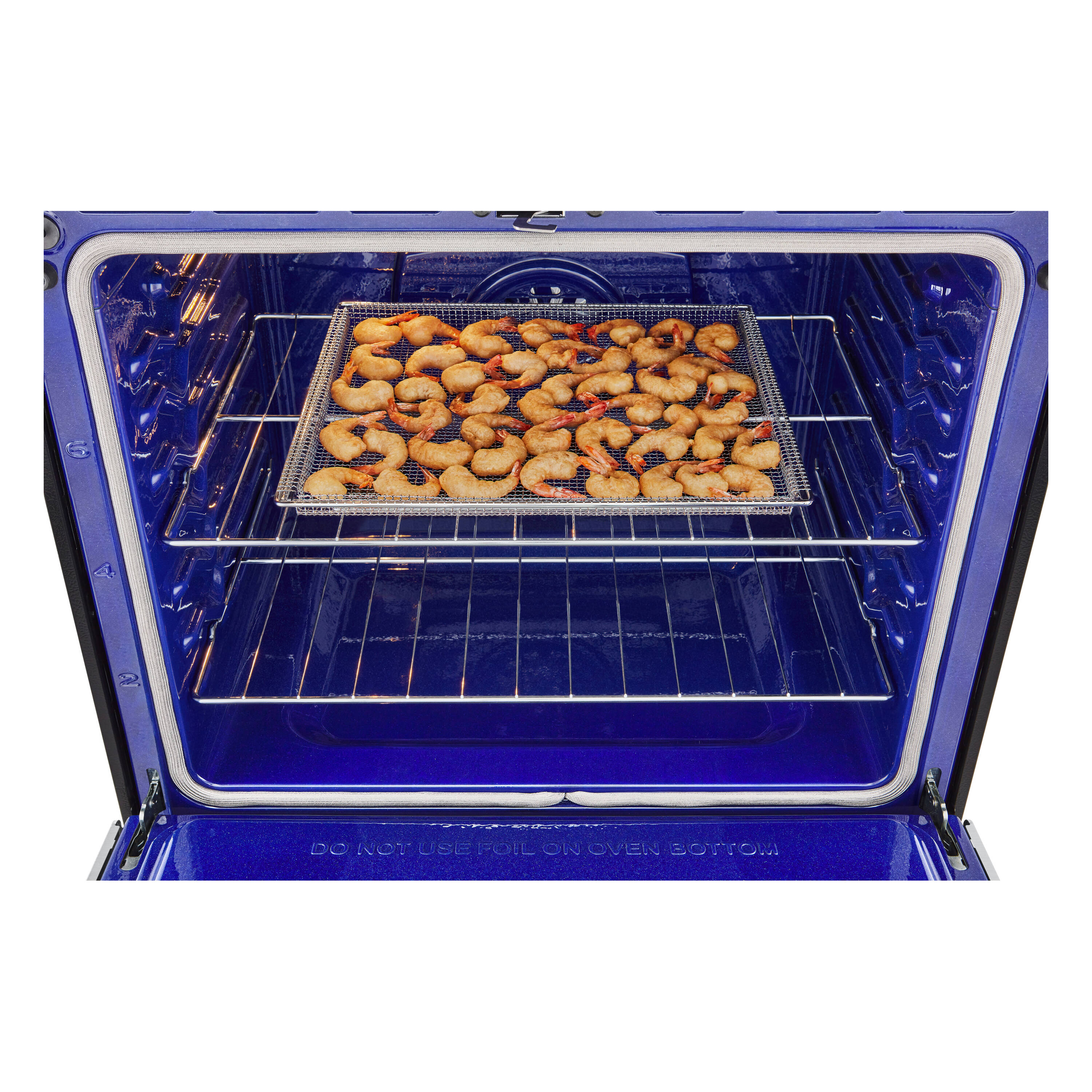 Estufa de inducción de 4 quemadores con horno de convección y freidora de aire LG de 30 pulgadas, 6.3 pies cúbicos (Acero Inoxidable de Resistencia a las Manchas)
