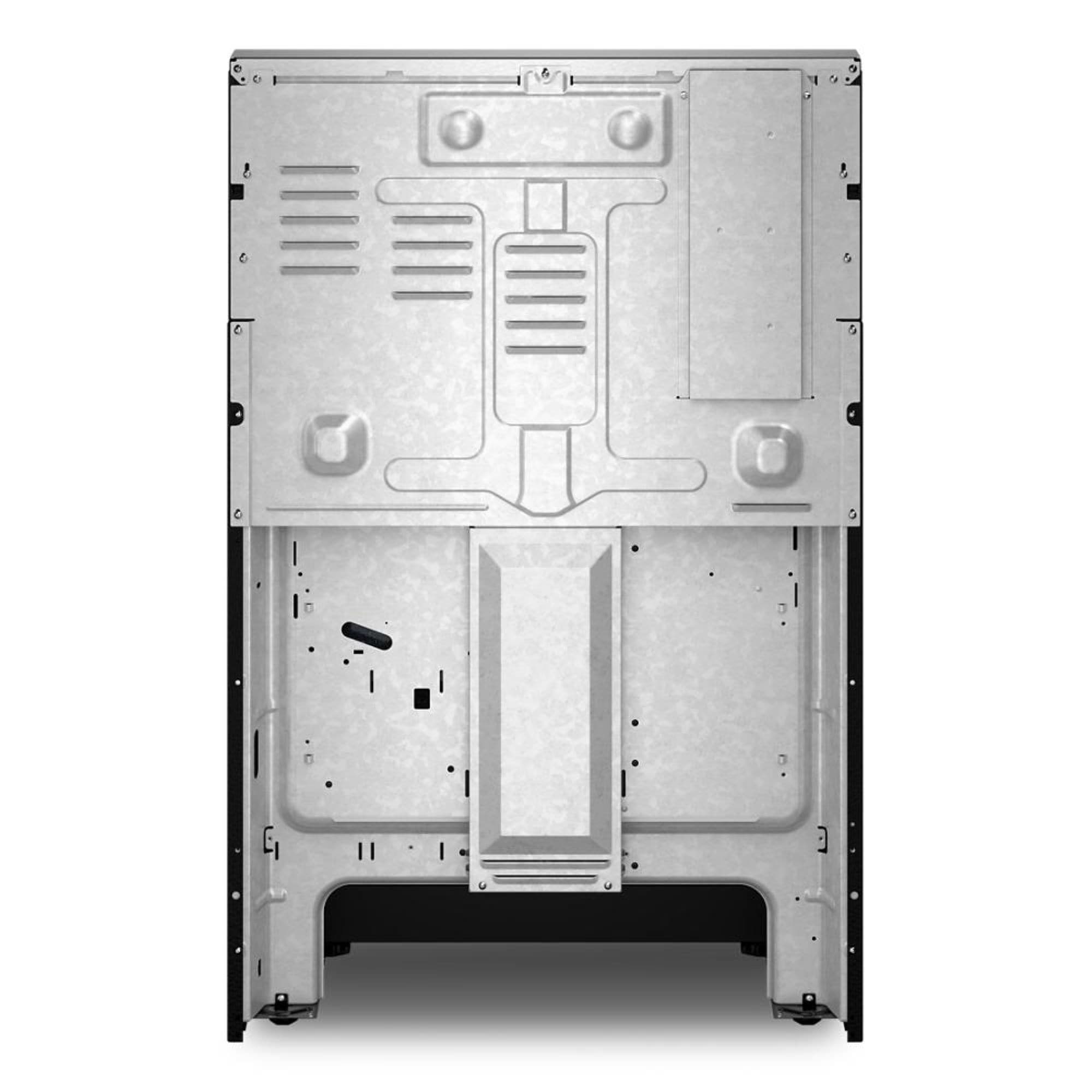 Tecnología de cocción al aire de Whirlpool 30" con cubierta de vidrio, 5 quemadores, horno de convección con freidora de aire de 5.3 pies cúbicos, gama eléctrica independiente (acero inoxidable resistente a huellas) WFES5030RZ