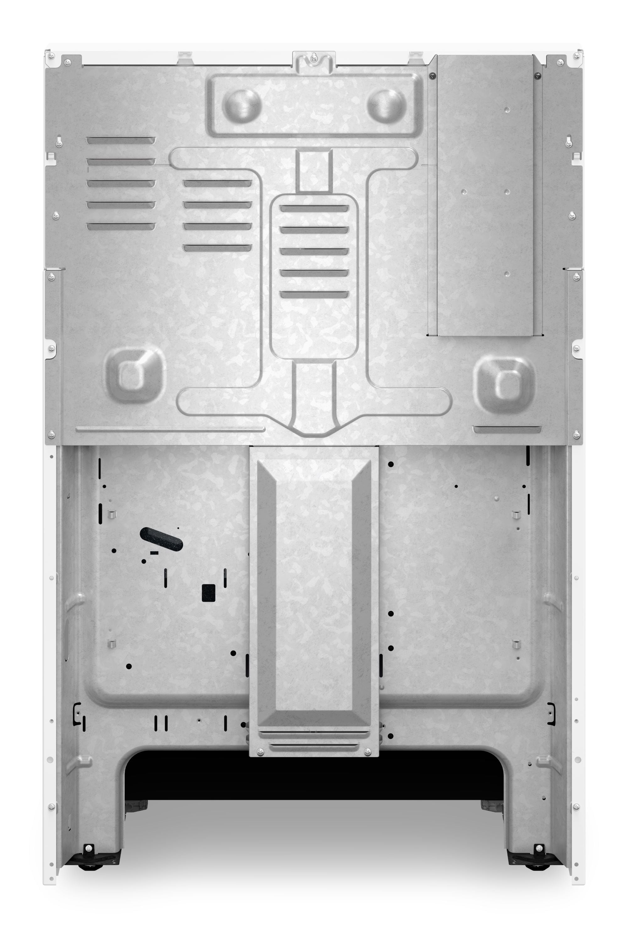 Estufa Eléctrica Independiente con Cubierta de Vidrio de 30 pulgadas y 5 Quemadores de 5.3 pies cúbicos (Blanca) de Maytag