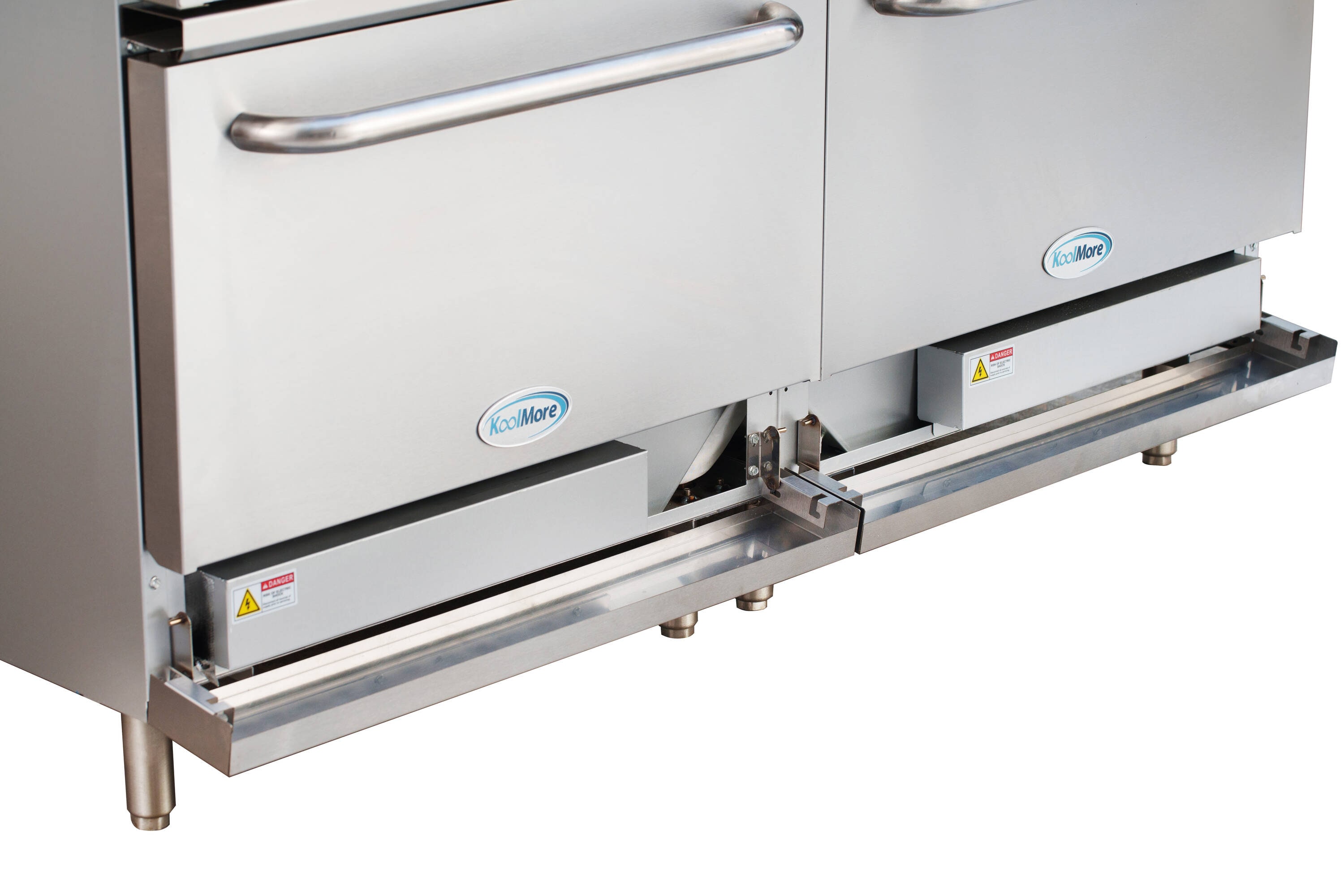 Estufa Eléctrica de Doble Horno de Pie con 10 Quemadores y Superficie de Bobina de 60 pulgadas y 5.55 pies cúbicos (Acero Inoxidable)