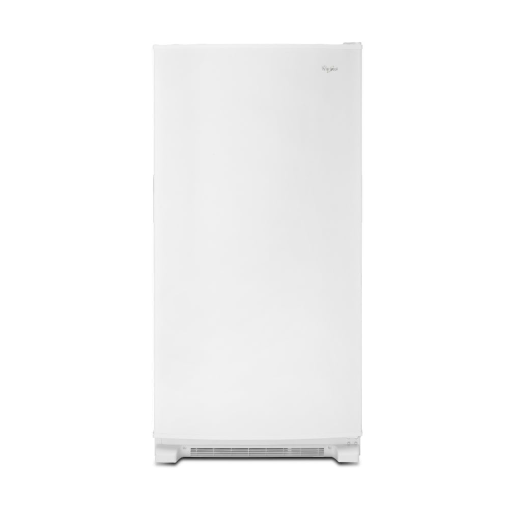 Congelador vertical sin escarcha de 19.65 pies cúbicos de congelación rápida de Whirlpool (blanco)