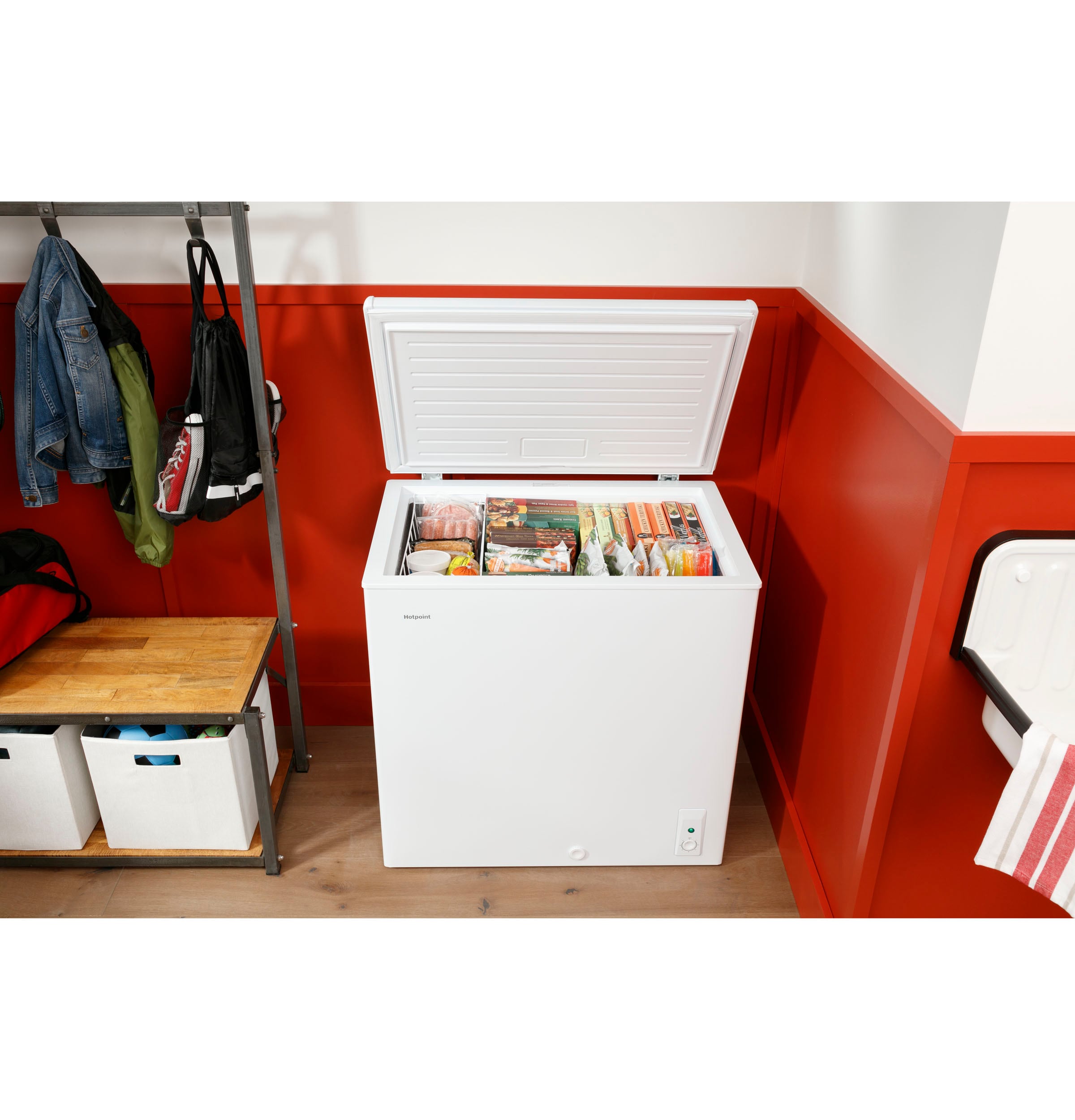 Congelador Horizontal de 6.9 Pies Cúbicos (Blanco) HHM7SRWW de Hotpoint