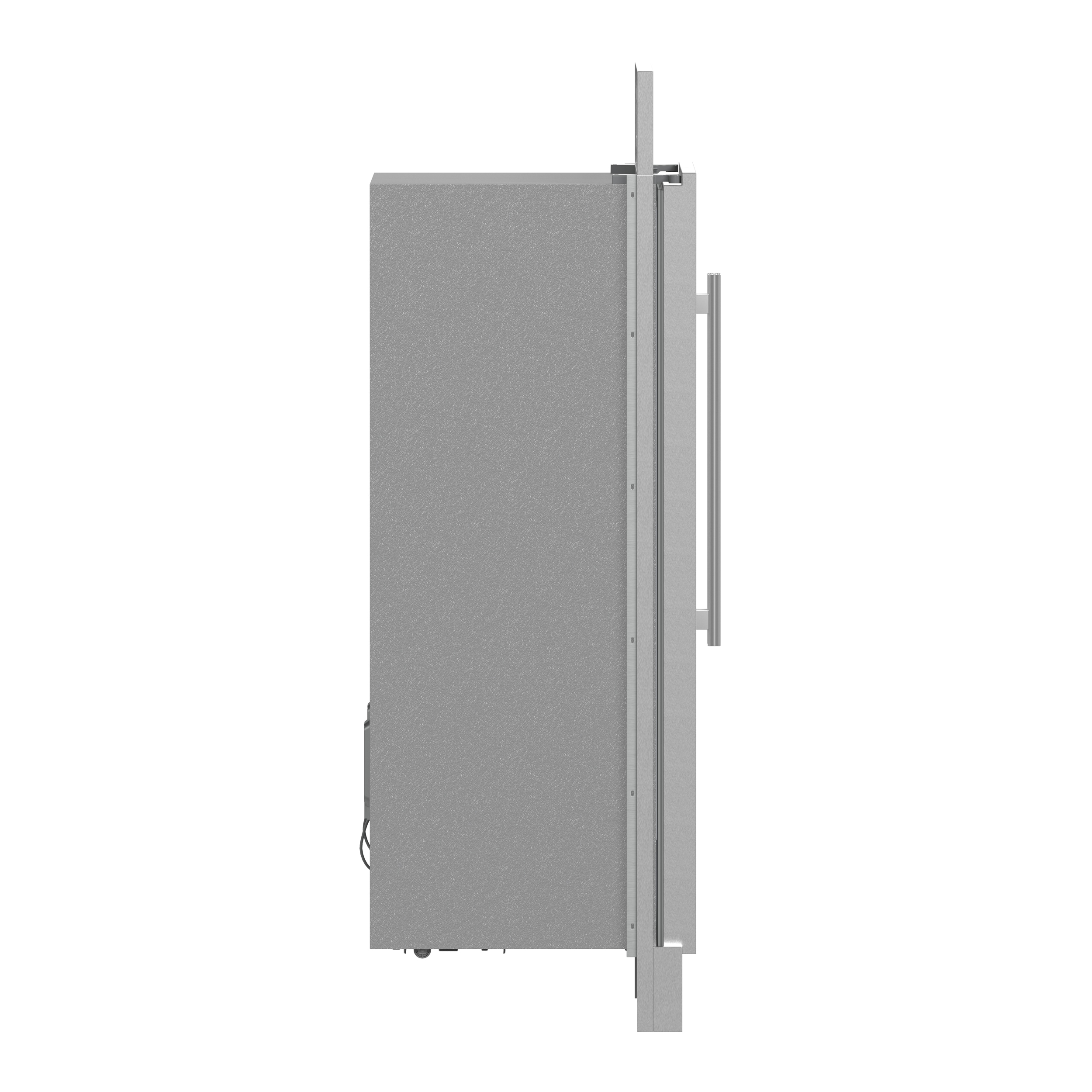 Congelador / Refrigerador Vertical Convertible FORNO Maderno 13.6 pies cúbicos de capacidad, sin escarcha, de acero inoxidable, certificado ENERGY STAR FFFFD1722-60S