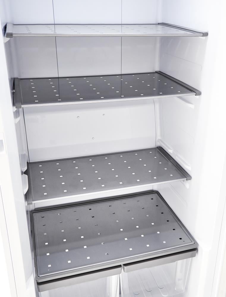 Congelador/Refrigerador Vertical Convertible de Control Digital Midea de 17 pies cúbicos, listo para el garaje, sin escarcha (Blanco) Certificado ENERGY STAR MRU17F5AWW