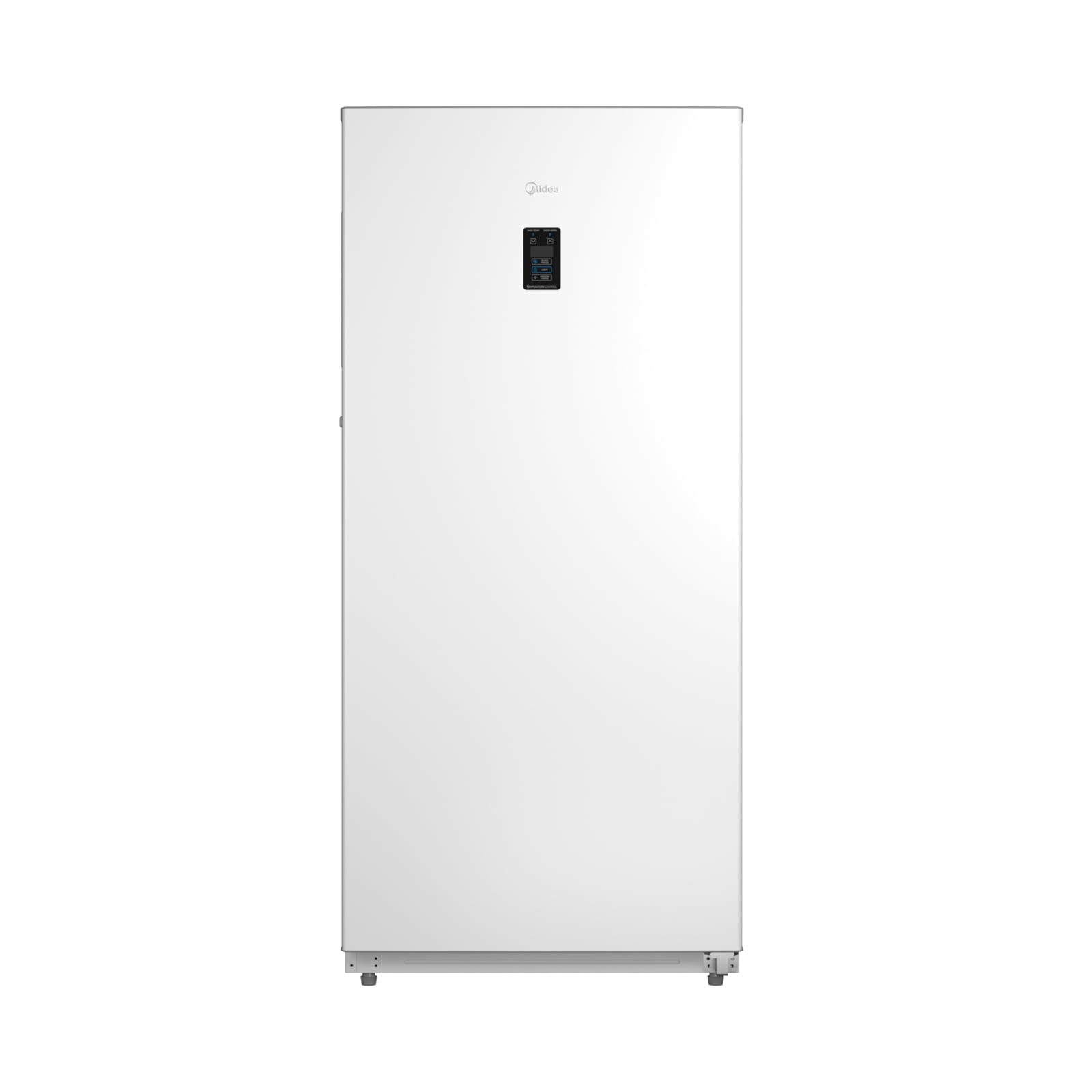 Congelador/Refrigerador Vertical Convertible con Control Digital Midea 13.8 pies cúbicos, Listo para Garaje, Sin Escarcha (Blanco) Certificado ENERGY STAR MRU14F5AWW