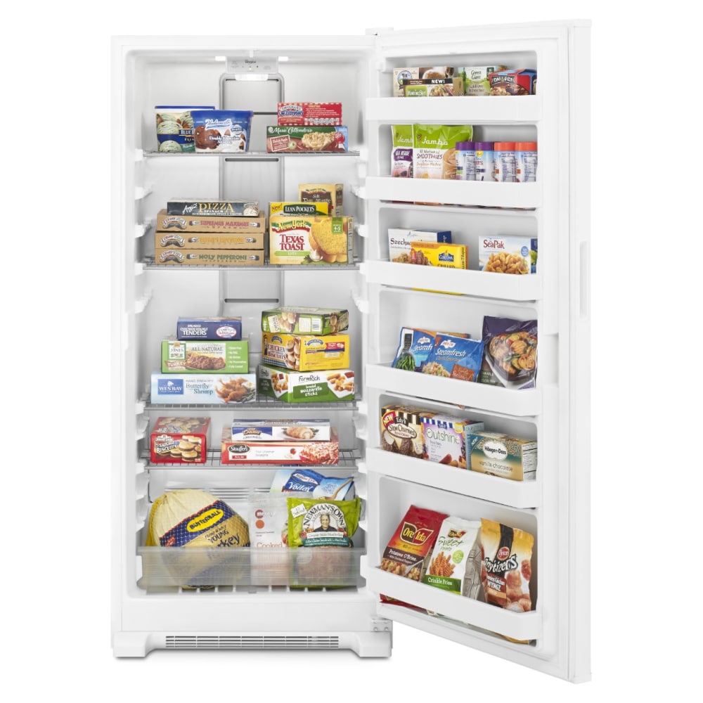 Congelador Vertical sin Escarcha de 17.7 pies cúbicos de Whirlpool (Blanco) WZF34X18DW